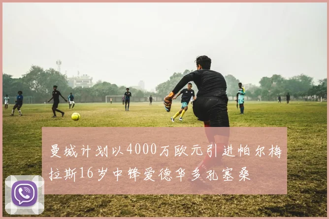 曼城计划以4000万欧元引进帕尔梅拉斯16岁中锋爱德华多孔塞桑