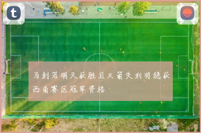 马刺若明天获胜且火箭失利将稳获西南赛区冠军资格